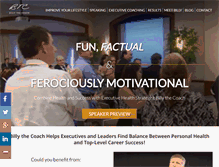 Tablet Screenshot of billythecoach.com